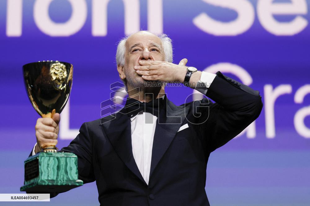 Venice - Awards ceremony MP