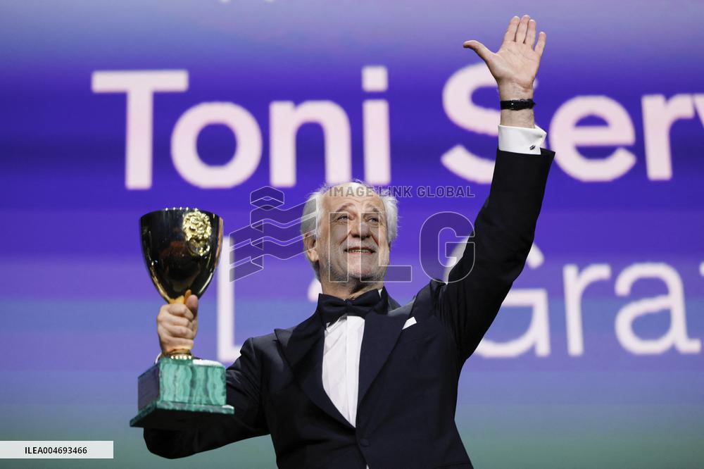 Venice - Awards ceremony MP