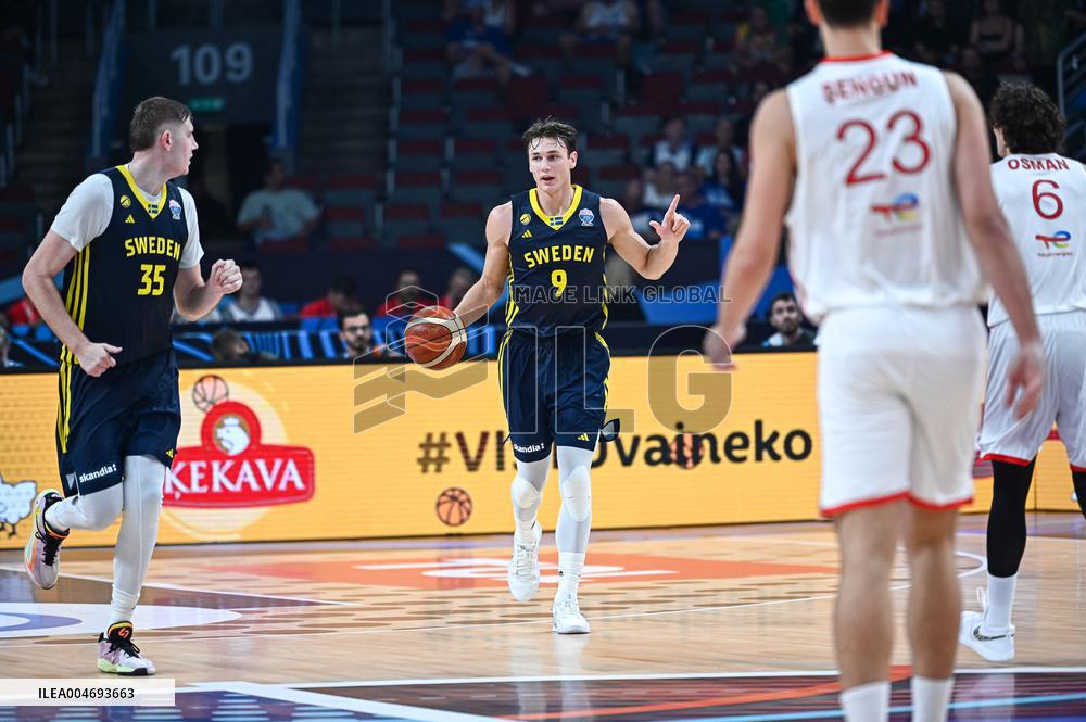 BASKET - Basket Internazionali - Turkiye v Sweden - FIBA EuroBasket 2025 - Round of 16