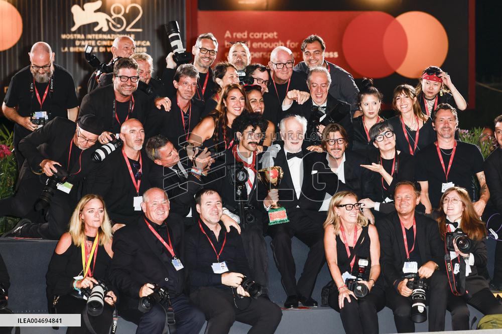 Venice - Photocall Winners awards MP