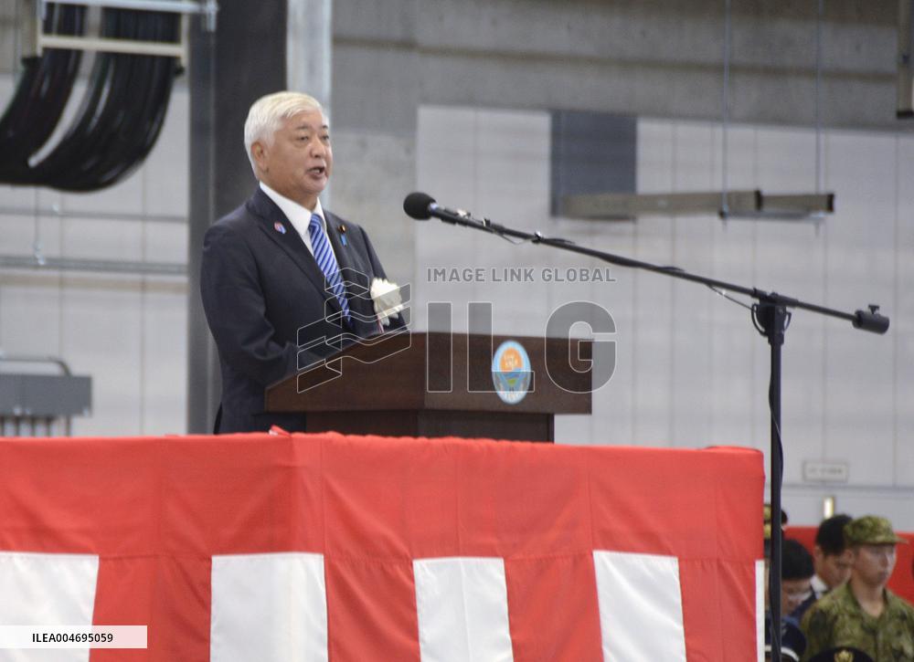 Ceremony held in Saga to mark opening of Osprey base