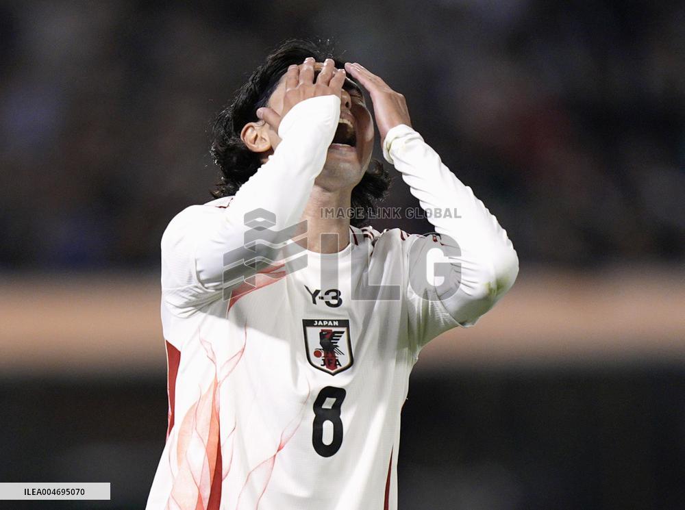 Football: Friendly between Japan and Mexico