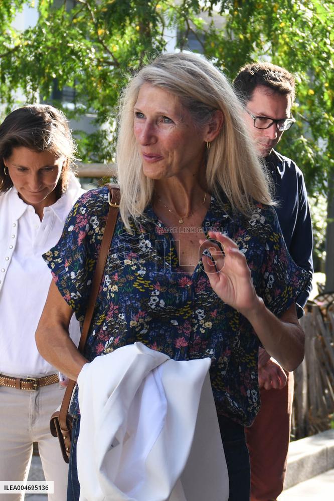 Marie Barsacq Attends Paralympic Games Anniversary Celebration - Saint-Ouen