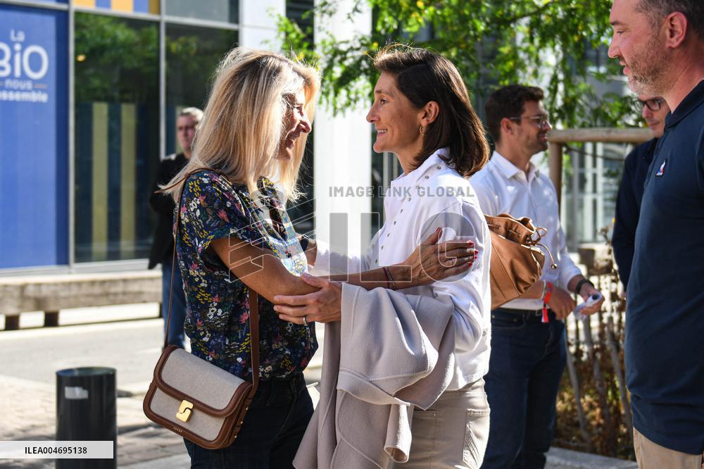 Marie Barsacq Attends Paralympic Games Anniversary Celebration - Saint-Ouen