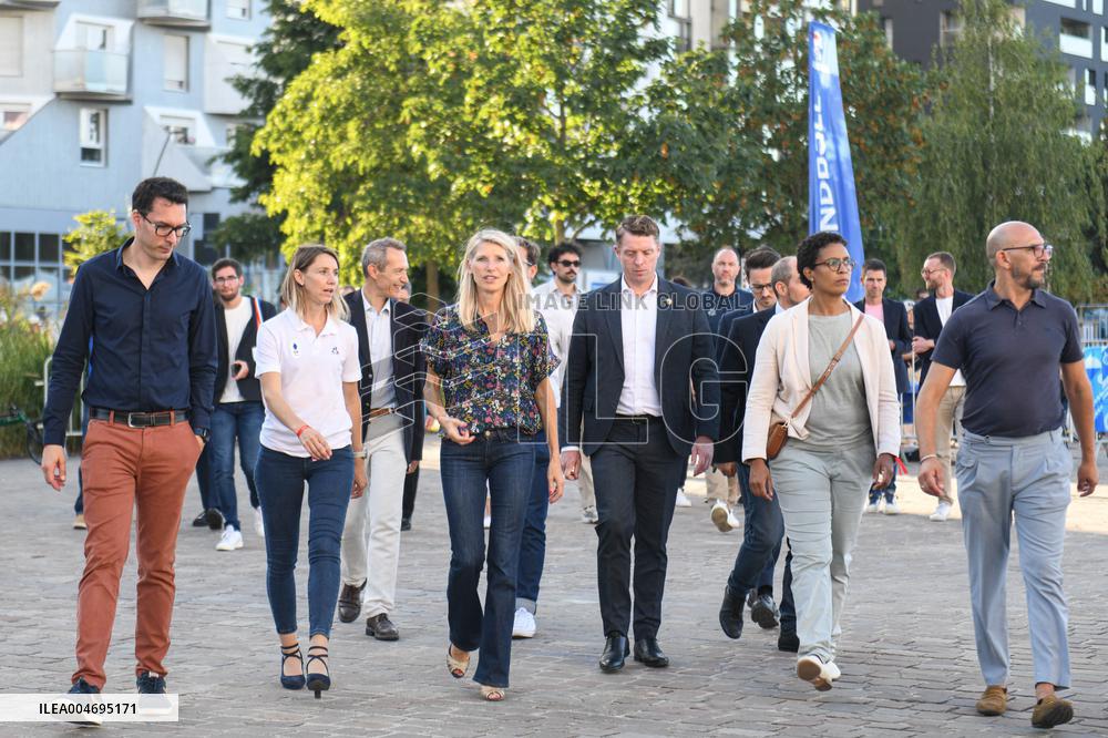 Marie Barsacq Attends Paralympic Games Anniversary Celebration - Saint-Ouen