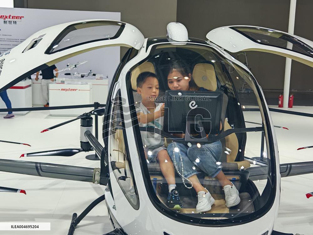 Flyin Car Displayed at WIE 2025 in Chongqing