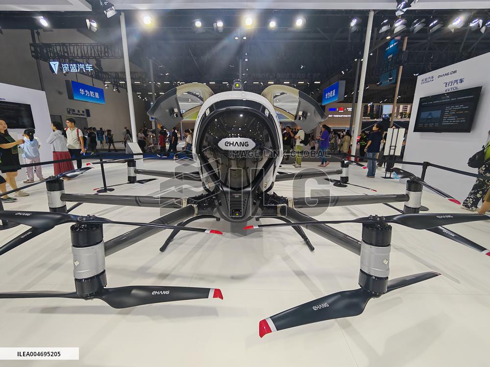 Flyin Car Displayed at WIE 2025 in Chongqing