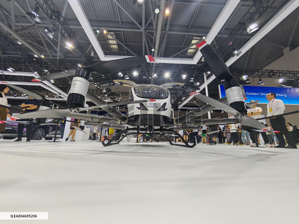 Flyin Car Displayed at WIE 2025 in Chongqing