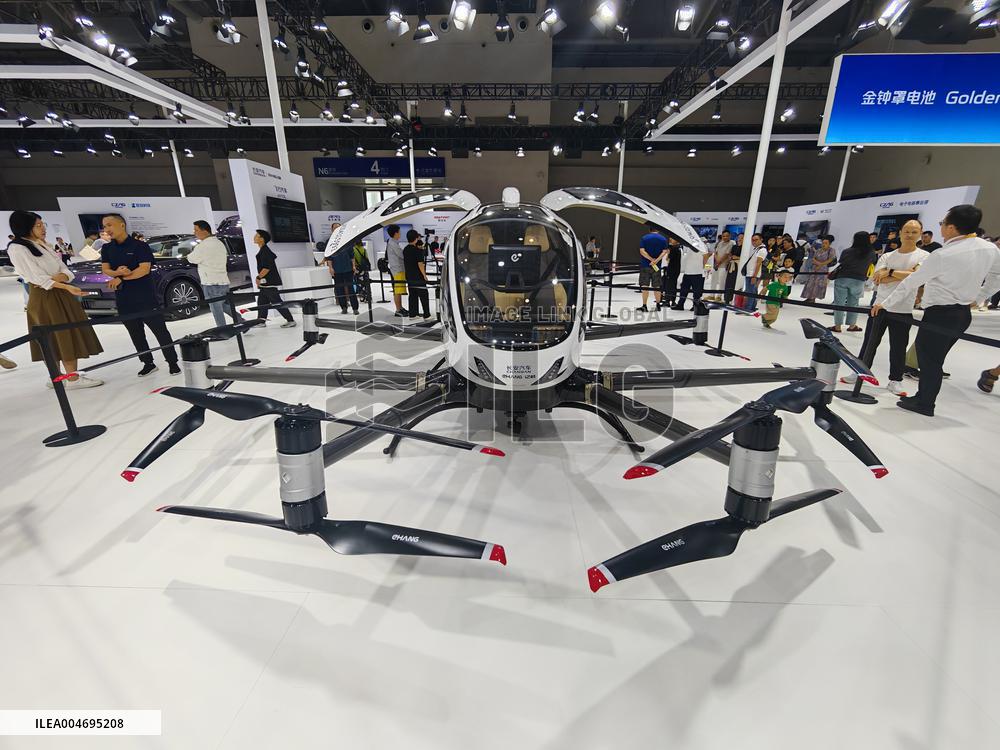 Flyin Car Displayed at WIE 2025 in Chongqing