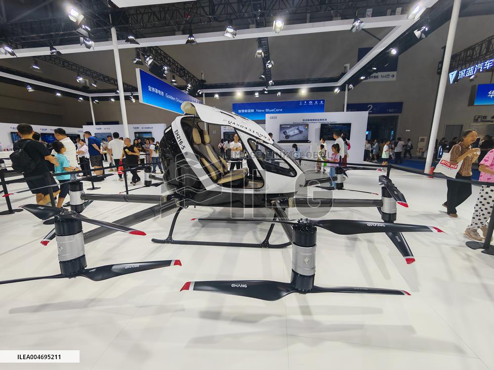 Flyin Car Displayed at WIE 2025 in Chongqing