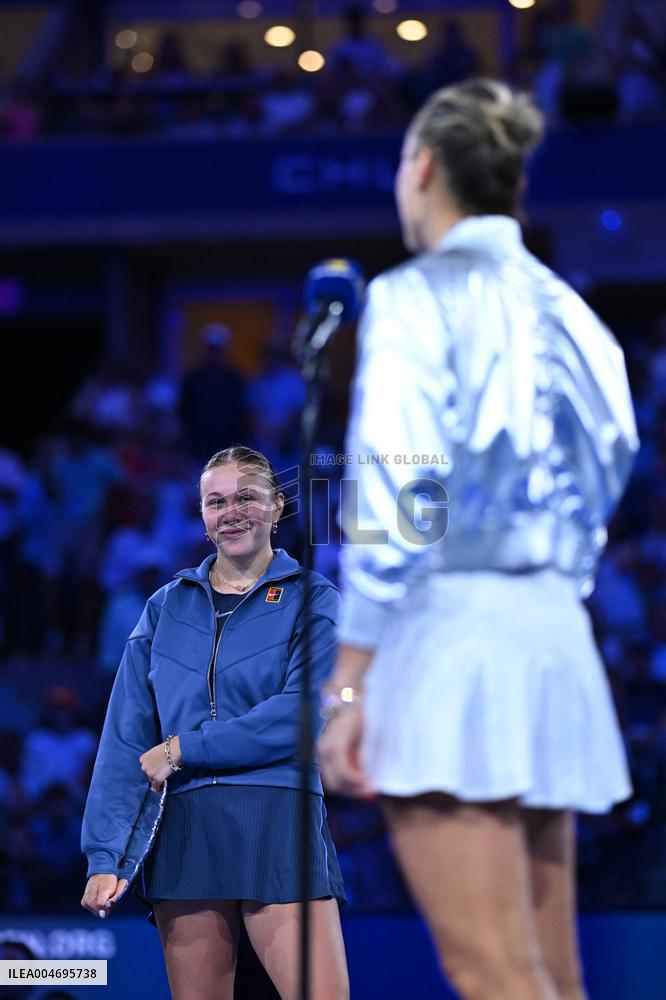 US Open - Aryna Sabalenka Wins Women Final