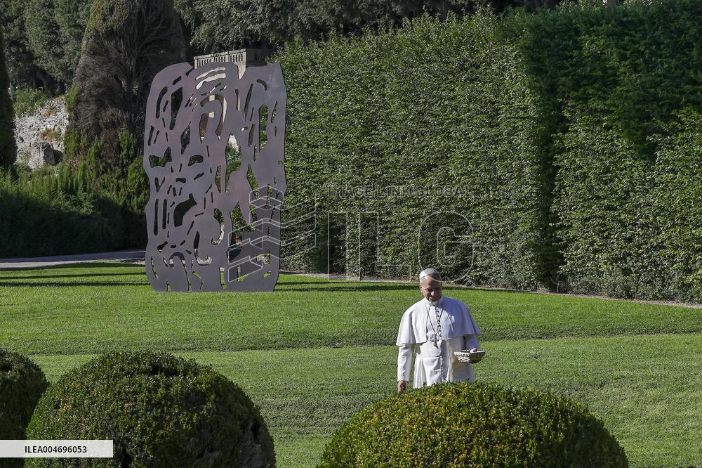 Pope Leo XIV Inaugurates Borgo Laudato Si - Castel Gandolfo