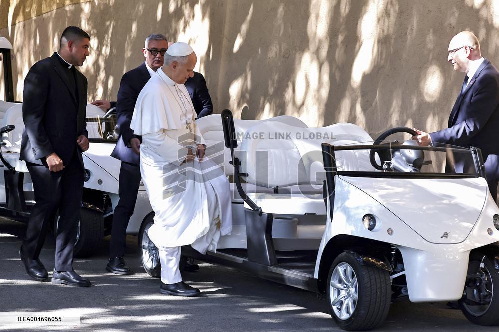 Pope Leo XIV Inaugurates Borgo Laudato Si - Castel Gandolfo