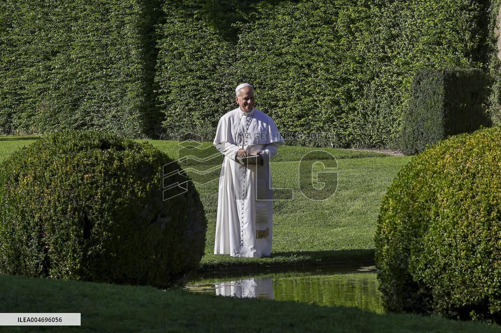 Pope Leo XIV Inaugurates Borgo Laudato Si - Castel Gandolfo