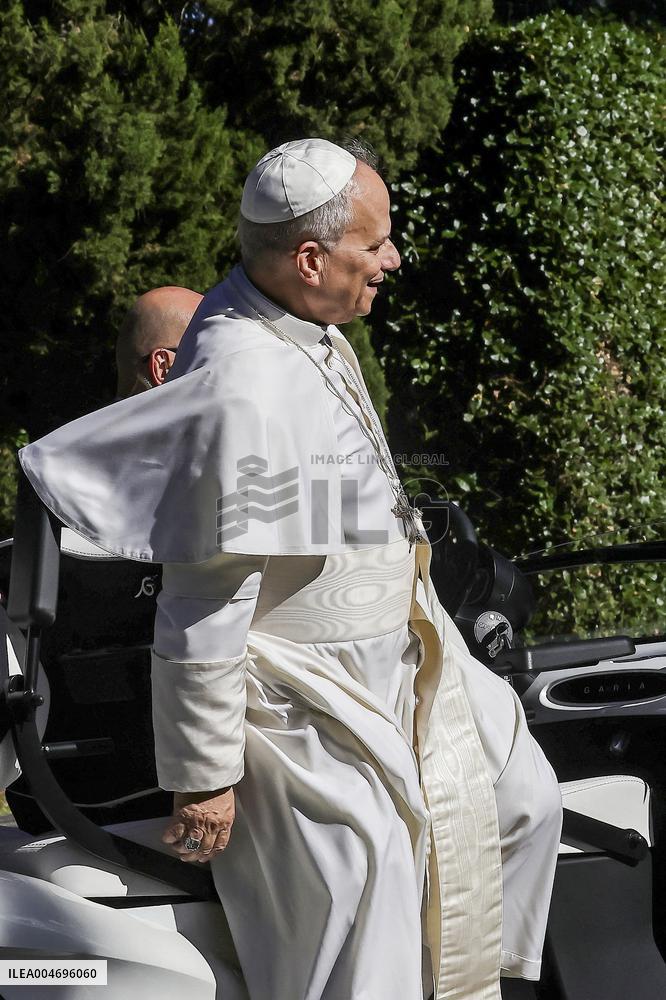 Pope Leo XIV Inaugurates Borgo Laudato Si - Castel Gandolfo