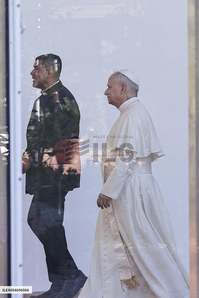 Pope Leo XIV Inaugurates Borgo Laudato Si - Castel Gandolfo