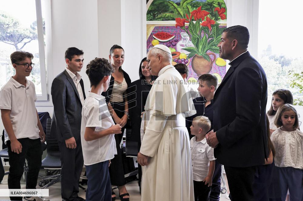 Pope Leo XIV Inaugurates Borgo Laudato Si - Castel Gandolfo