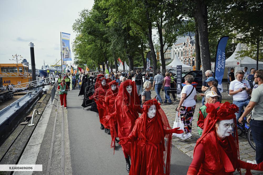 Rally in Support of Gaza - Rotterdam
