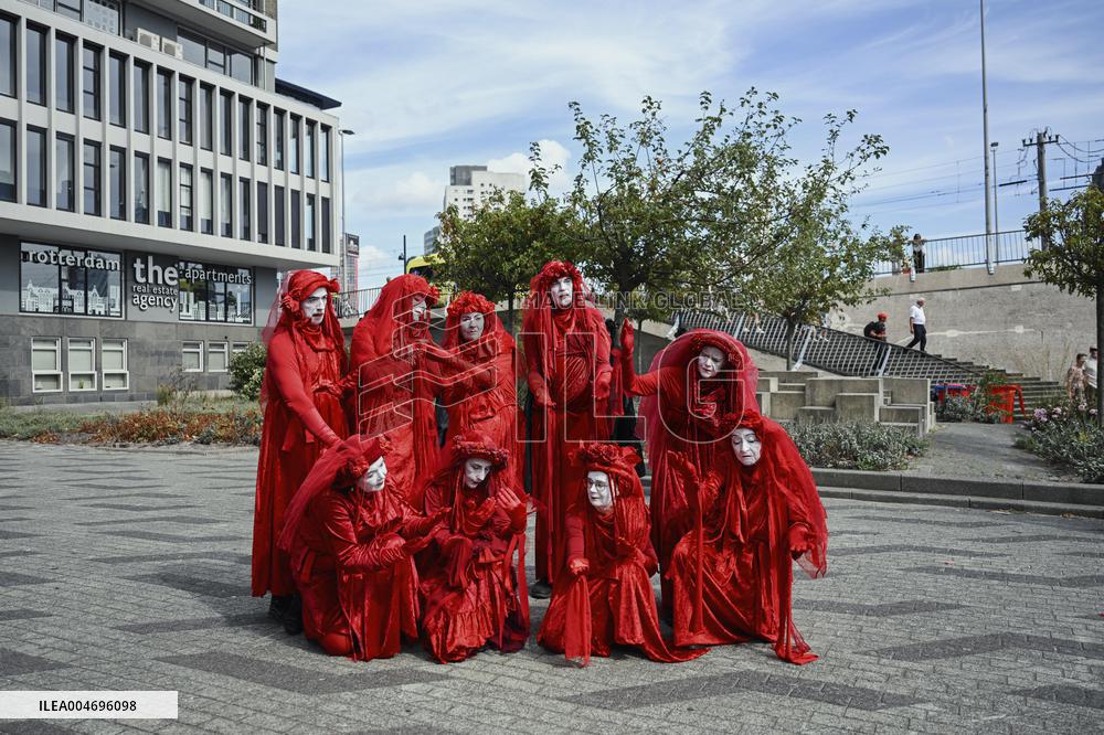 Rally in Support of Gaza - Rotterdam