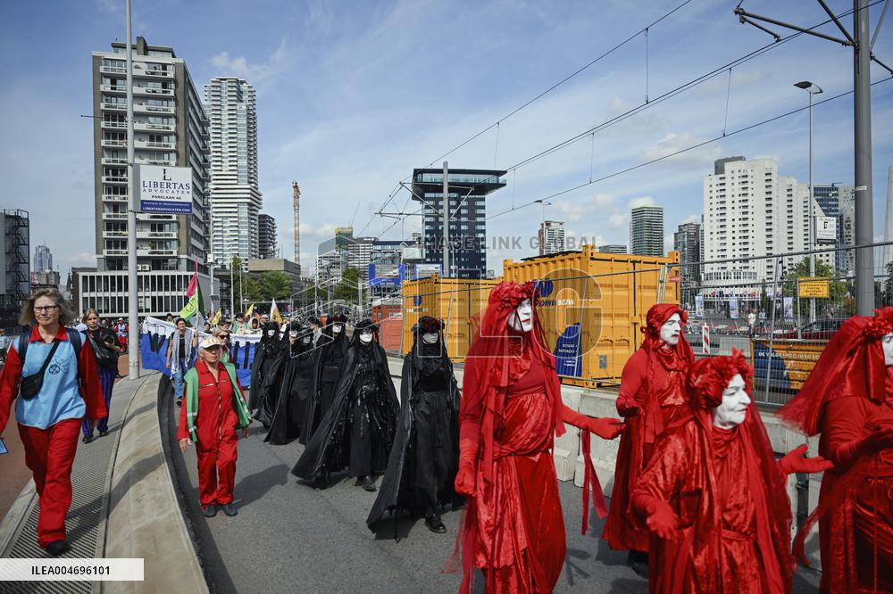 Rally in Support of Gaza - Rotterdam