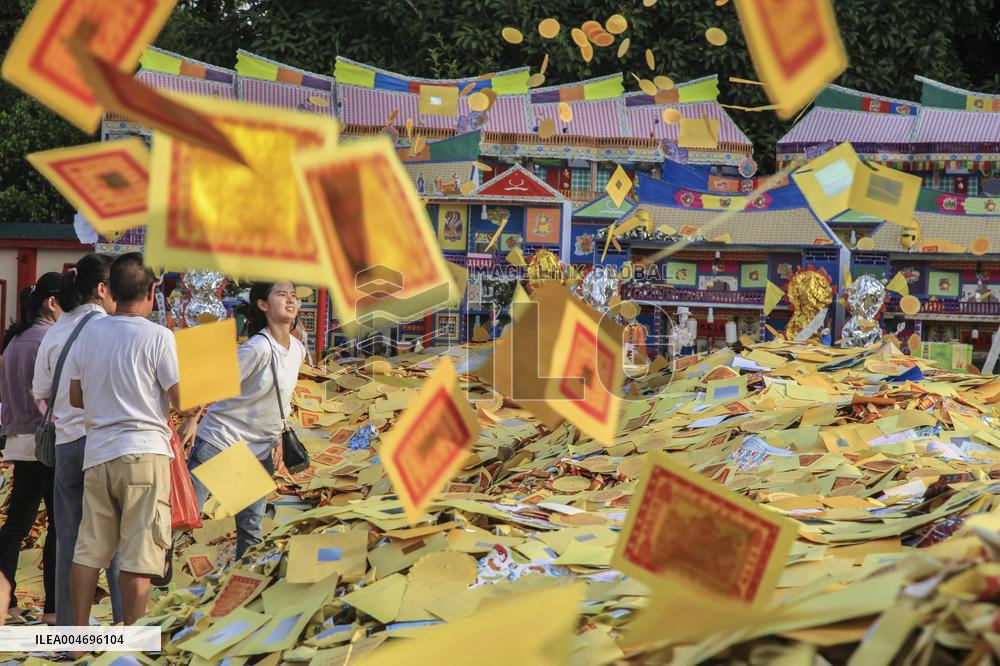 Hungry Ghost Festival Celebrations - Indonesia