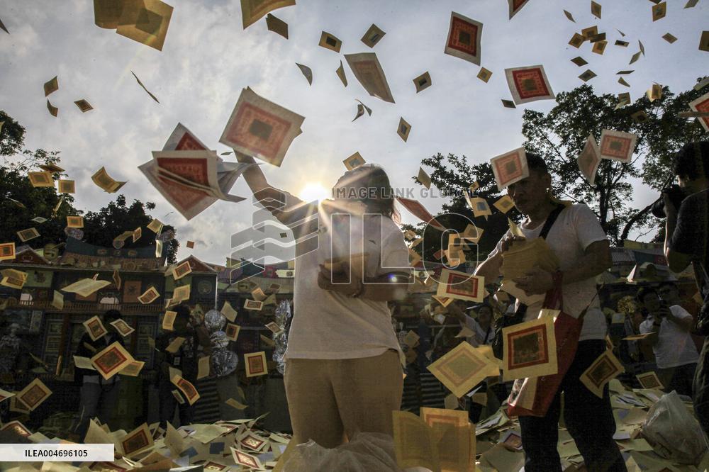 Hungry Ghost Festival Celebrations - Indonesia