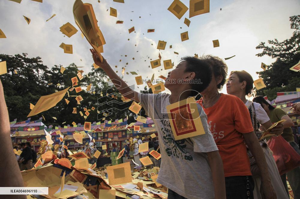Hungry Ghost Festival Celebrations - Indonesia