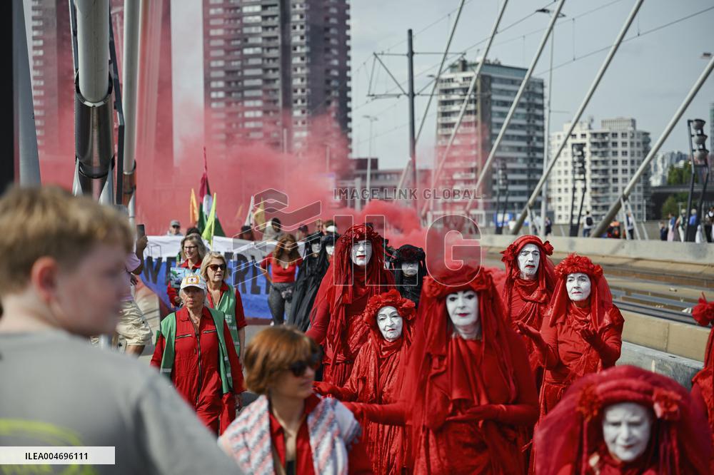 Rally in Support of Gaza - Rotterdam