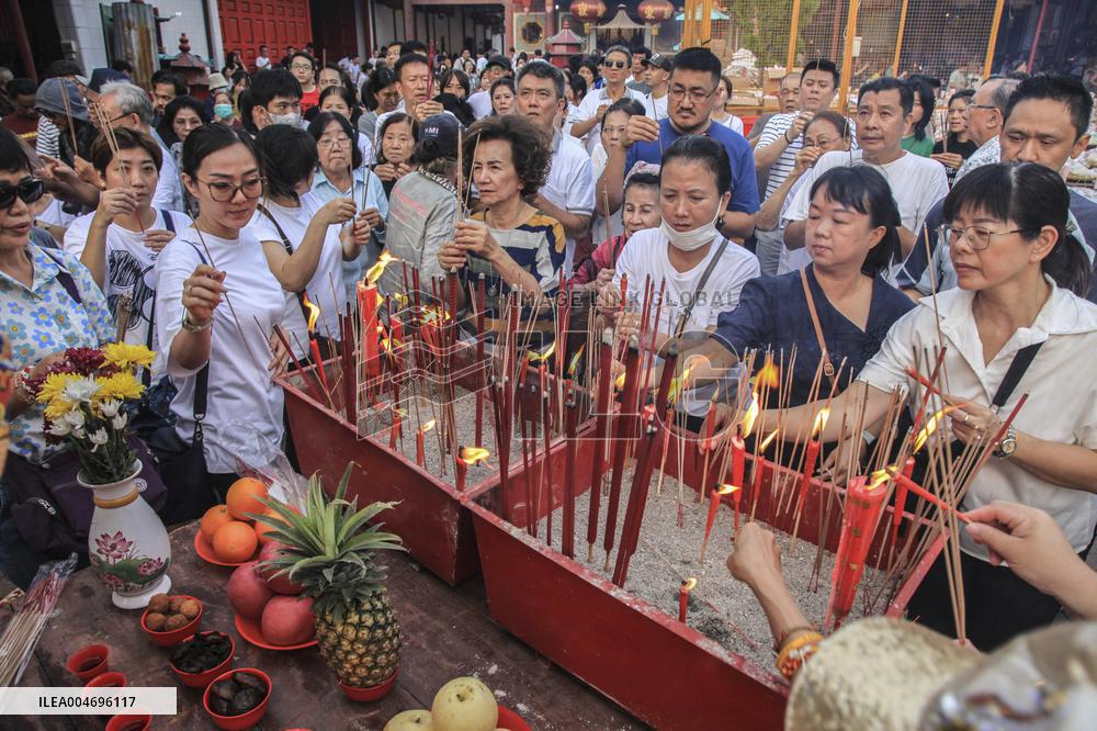 Hungry Ghost Festival Celebrations - Indonesia