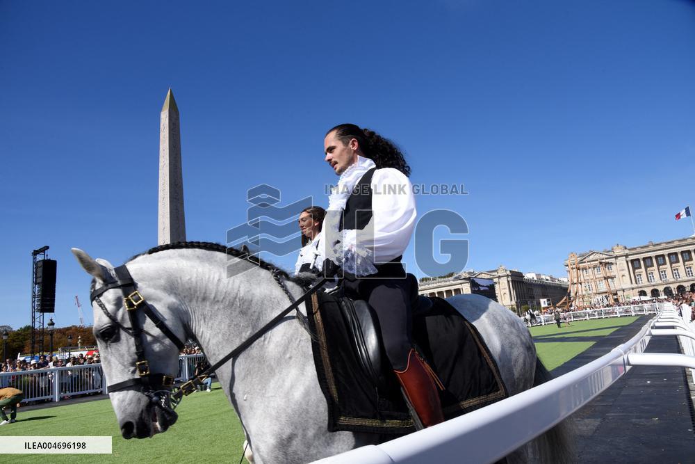 Horses In The City - Paris