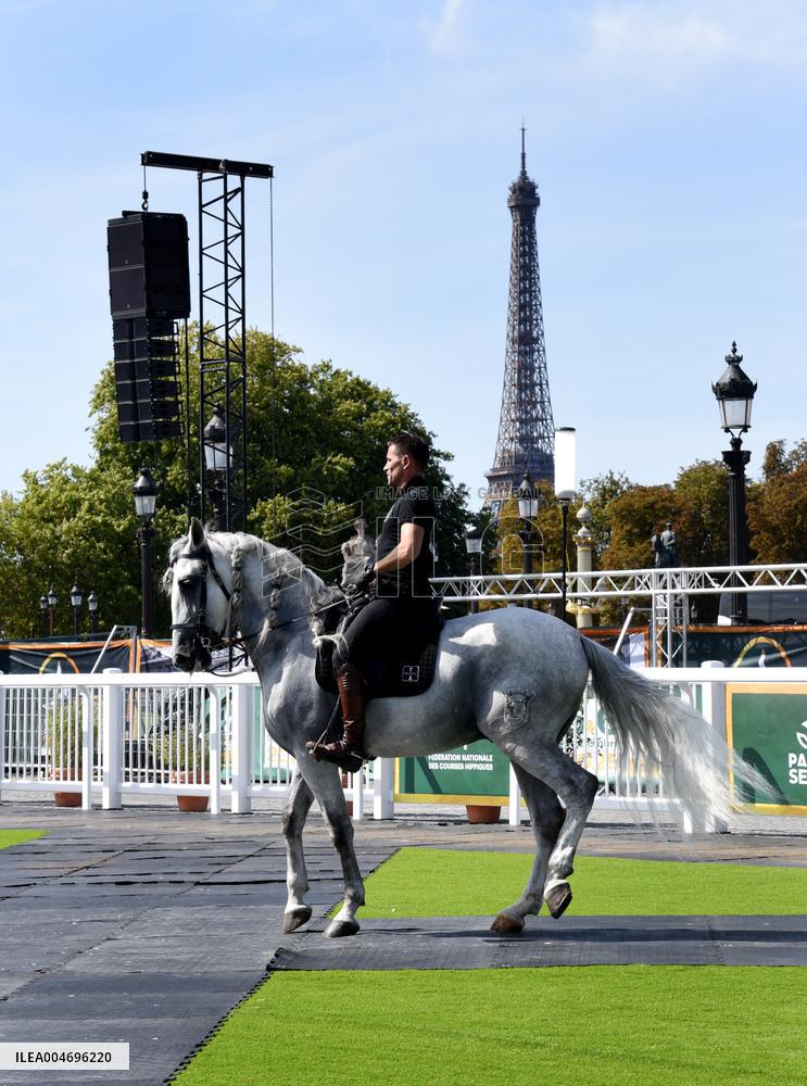 Horses In The City - Paris