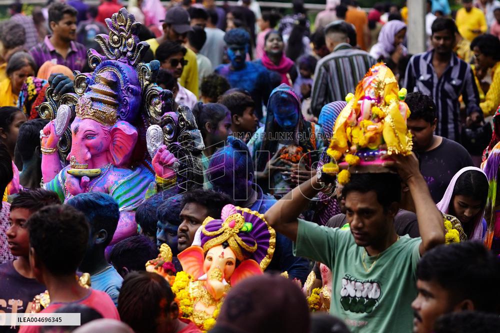 Ganesh Chaturthi Festival Celebrations - India