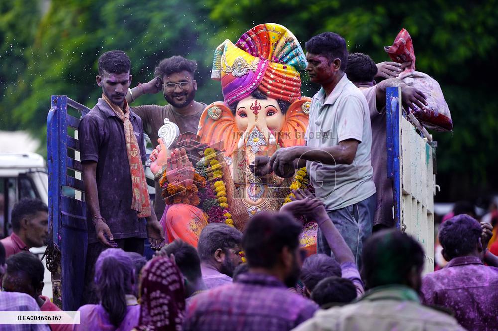Ganesh Chaturthi Festival Celebrations - India