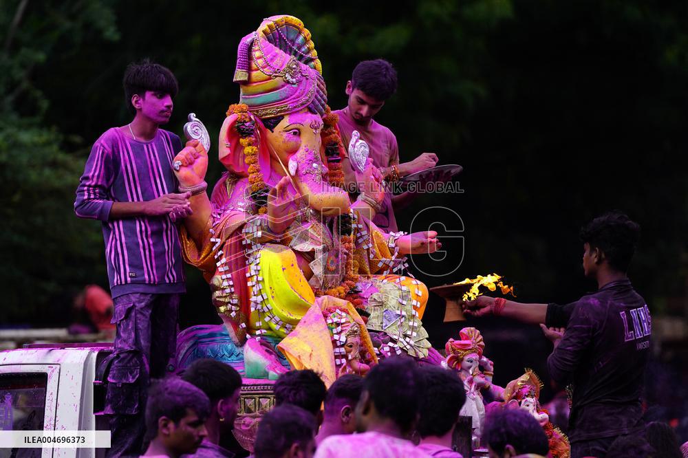 Ganesh Chaturthi Festival Celebrations - India