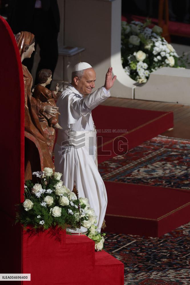 Pope Leo XIV Leads Canonization Of Pier Giorgio Frassati And Carlo Acutis - Vatican City