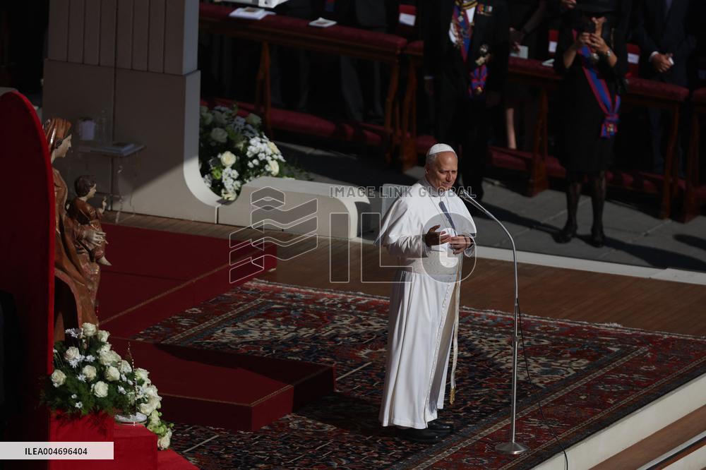 Pope Leo XIV Leads Canonization Of Pier Giorgio Frassati And Carlo Acutis - Vatican City