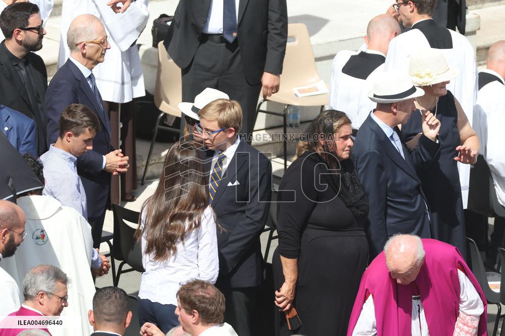 Pope Leo XIV Leads Canonization Of Pier Giorgio Frassati And Carlo Acutis - Vatican City