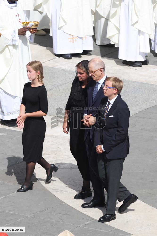 Pope Leo XIV Leads Canonization Of Pier Giorgio Frassati And Carlo Acutis - Vatican City