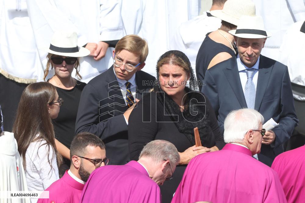 Pope Leo XIV Leads Canonization Of Pier Giorgio Frassati And Carlo Acutis - Vatican City