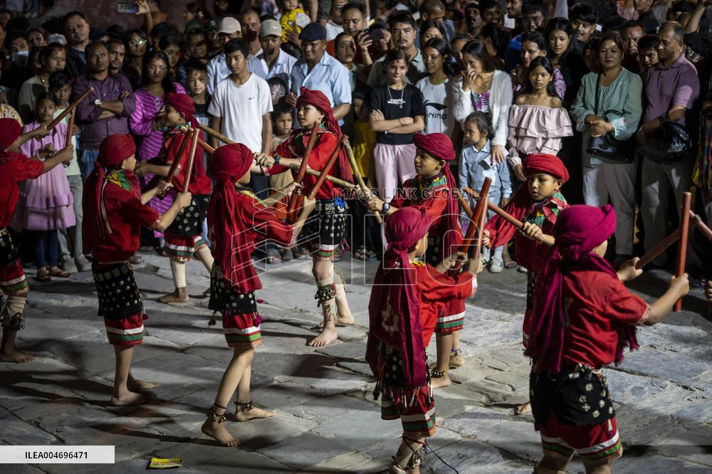 Indra Jatra Festival Celebration - Nepal