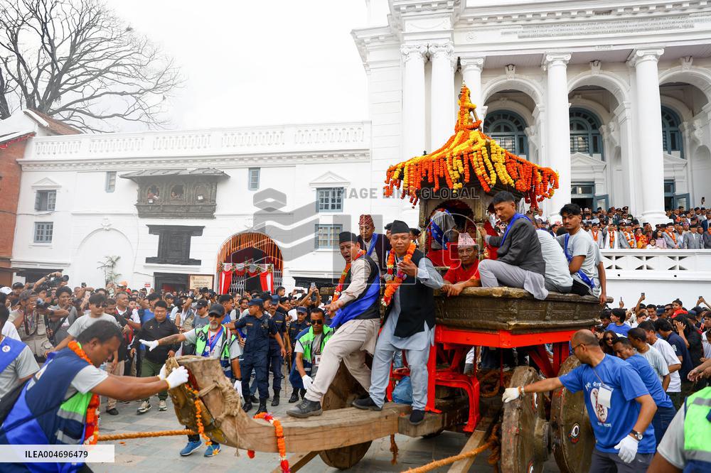 Indra Jatra Festival Celebration - Nepal