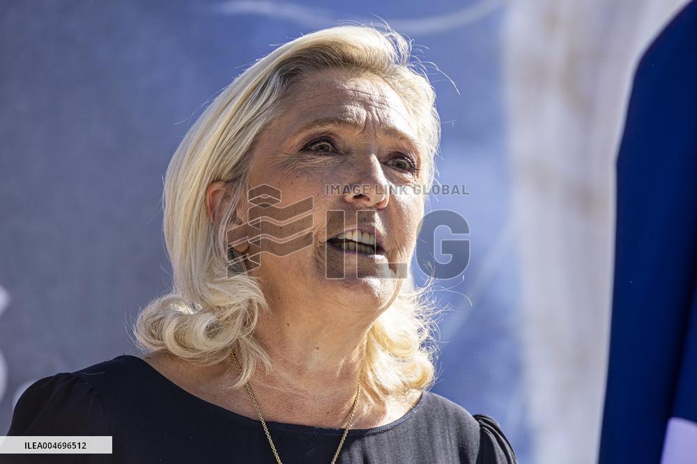 Marine Le Pen Starts Her Political Season - Henin-Beaumont