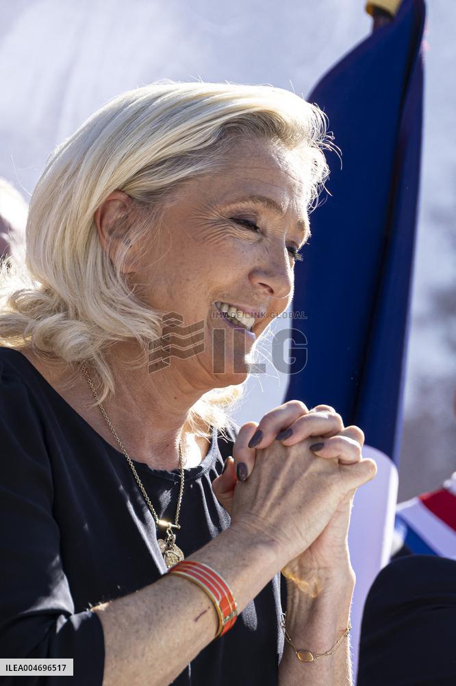 Marine Le Pen Starts Her Political Season - Henin-Beaumont