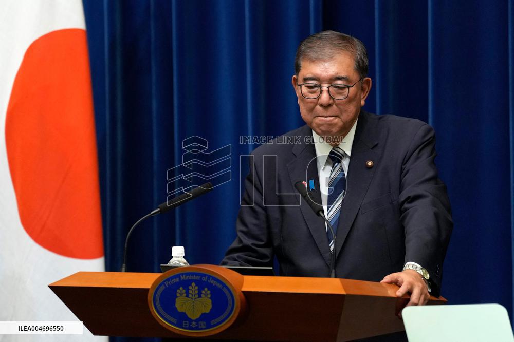 Japanese PM Shigeru Ishiba Resigns - Tokyo
