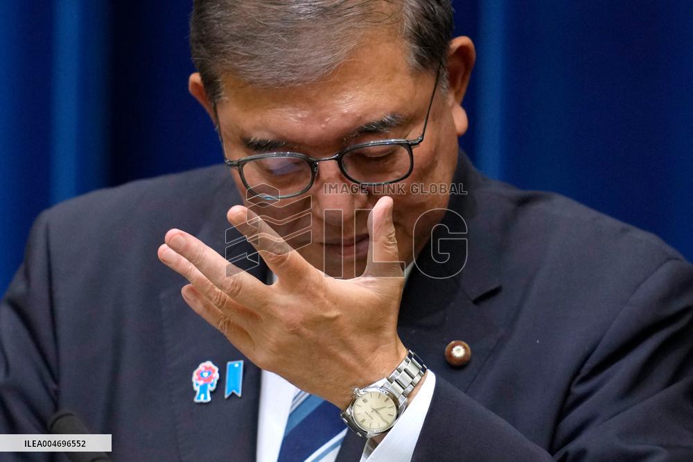 Japanese PM Shigeru Ishiba Resigns - Tokyo