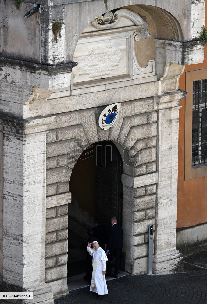 Pope Leo XIV Leads Canonization Of Pier Giorgio Frassati And Carlo Acutis - Vatican City
