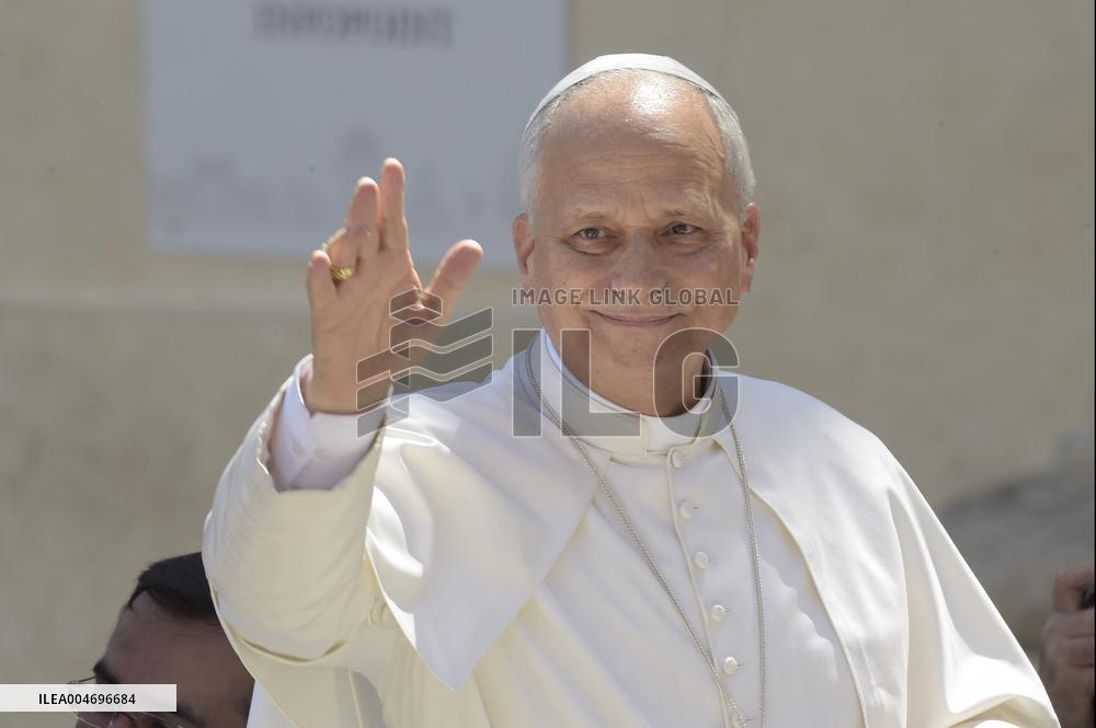 Pope Leo XIV Leads Canonization Of Pier Giorgio Frassati And Carlo Acutis - Vatican City