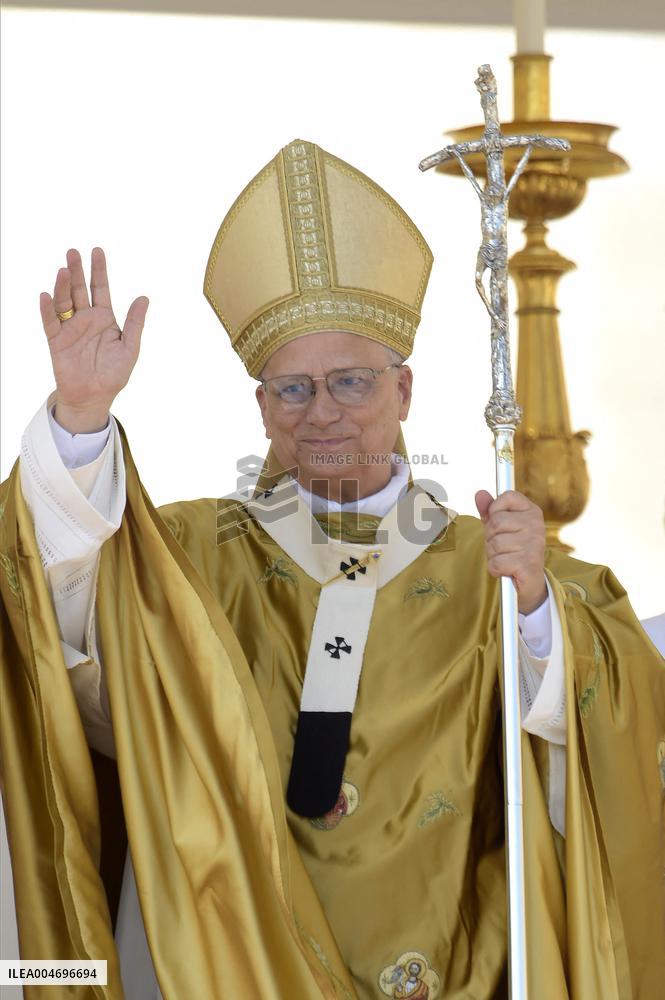 Pope Leo XIV Leads Canonization Of Pier Giorgio Frassati And Carlo Acutis - Vatican City