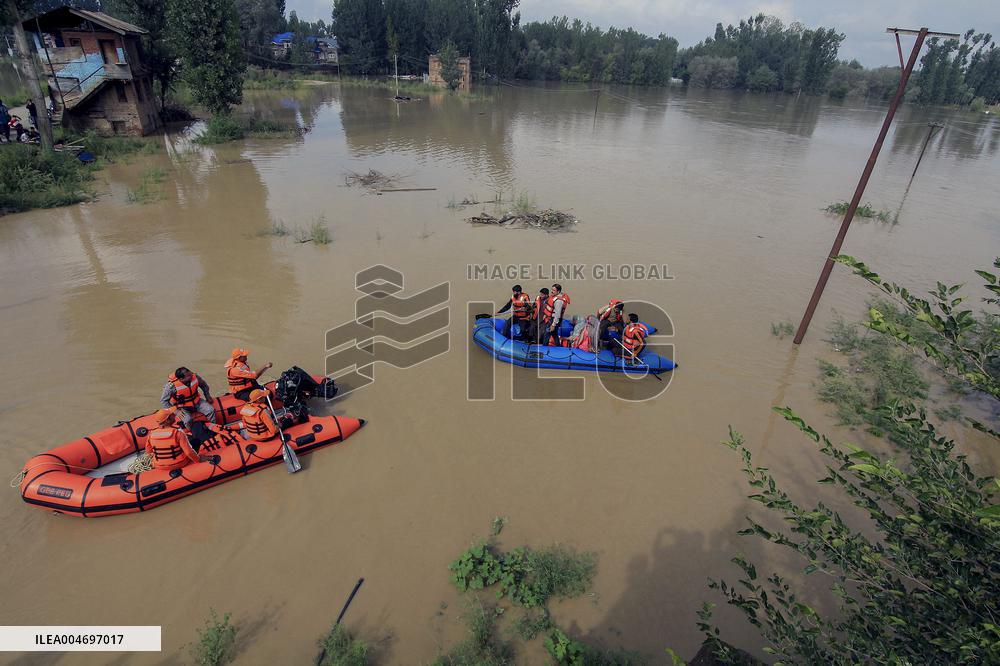 Kashmir Floods Homes - Pampur