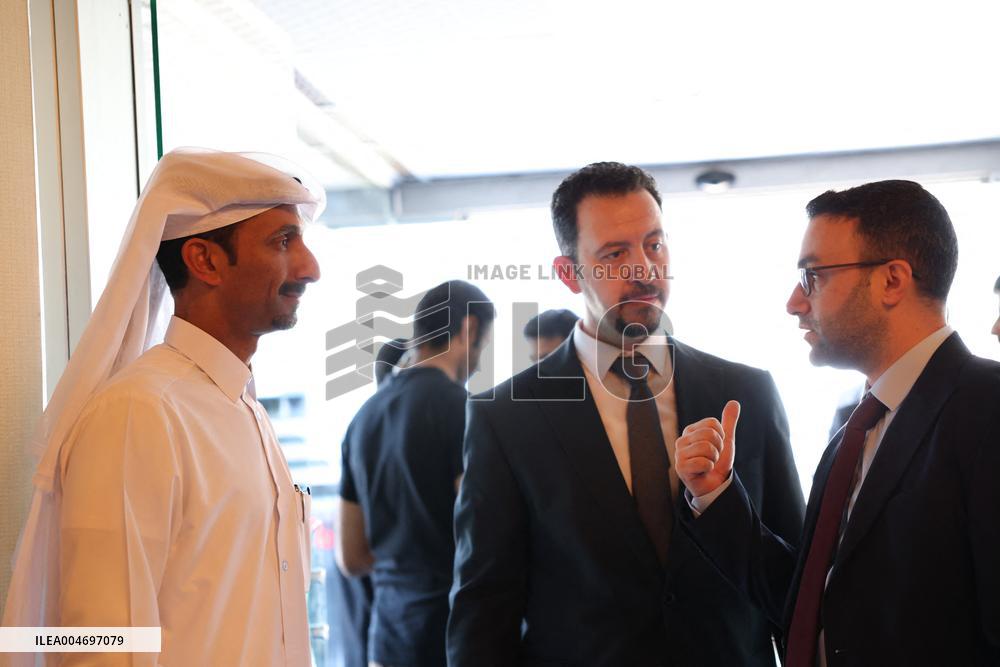 Qatari Humanitarian Aid to Syria - Damascus